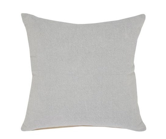 NEW! Soft Gray Solid Throw Pillow