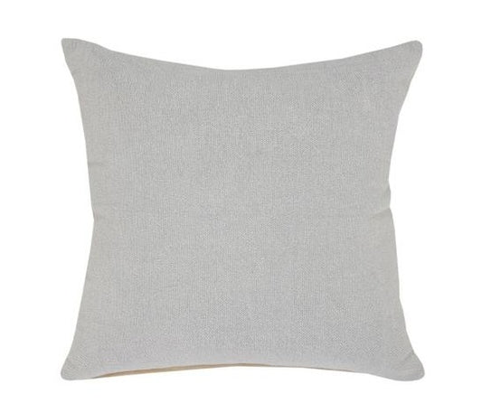 NEW! Soft Gray Solid Throw Pillow