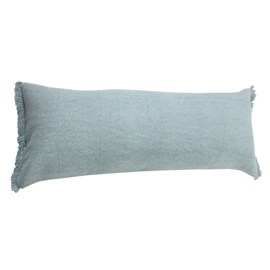 NEW! Light Blue Solid Stonewash Throw Pillow