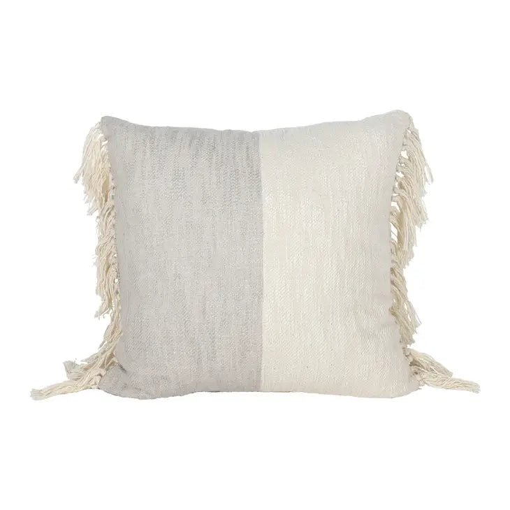 Hand Woven Shiloh Pillow Gray