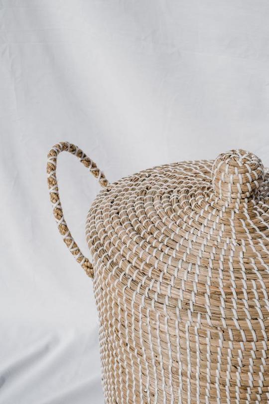 NEW! Wicker Laundry Hamper Basket