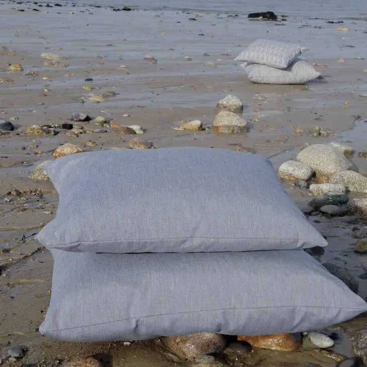 Luxe Essential Indigo Outdoor Pillow