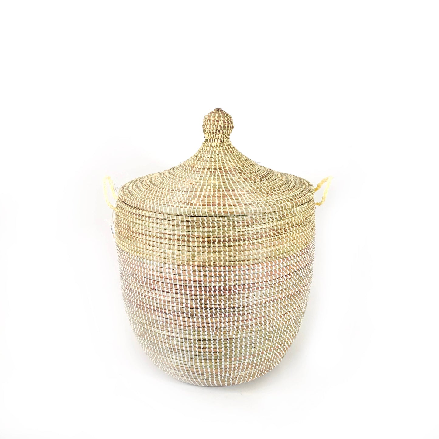 Senegalese Hamper - Two Tone Natural and White in