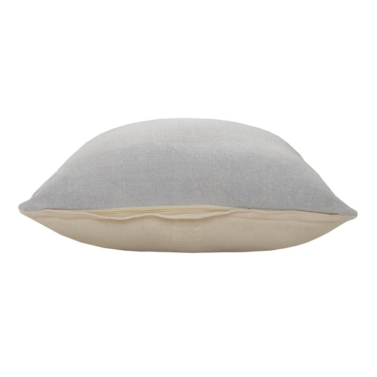 NEW! Soft Gray Solid Throw Pillow