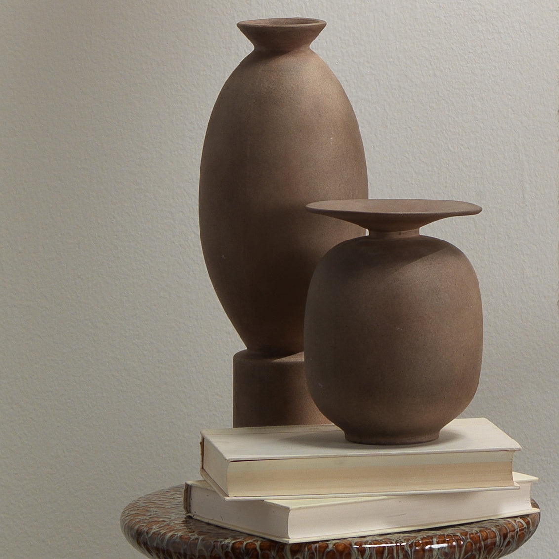 Highland Decorative Vase-Brown