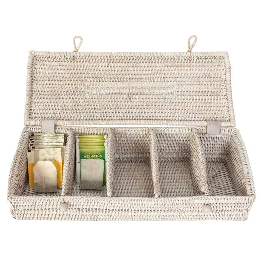 5 Section Tea Box with Lid