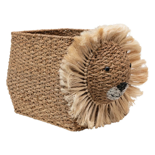 Hand-Woven Bankuan Lion Basket