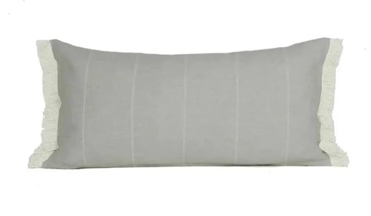 Brushed Wild Stripe Pillow - Sage