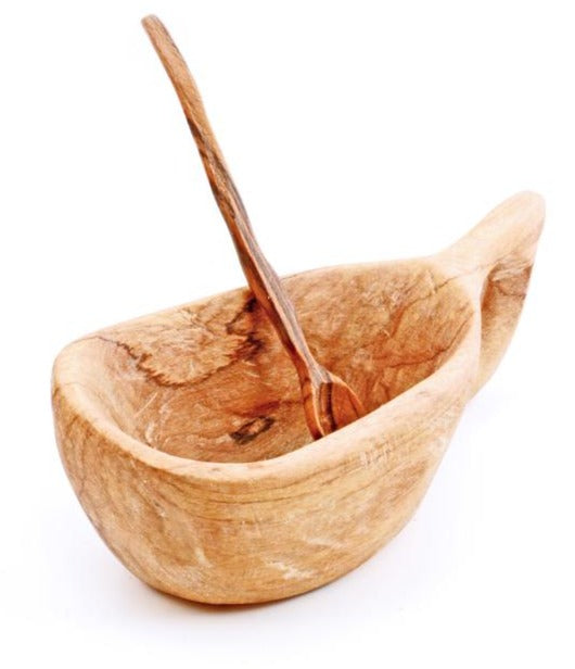 NEW!Wild Olive Wood Spice Bowl