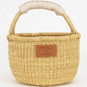 Kandiga Bolga Basket - Natural Handle