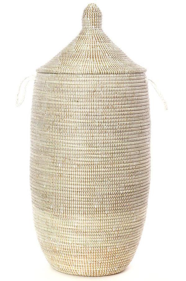 Slender Laurel Hamper Basket