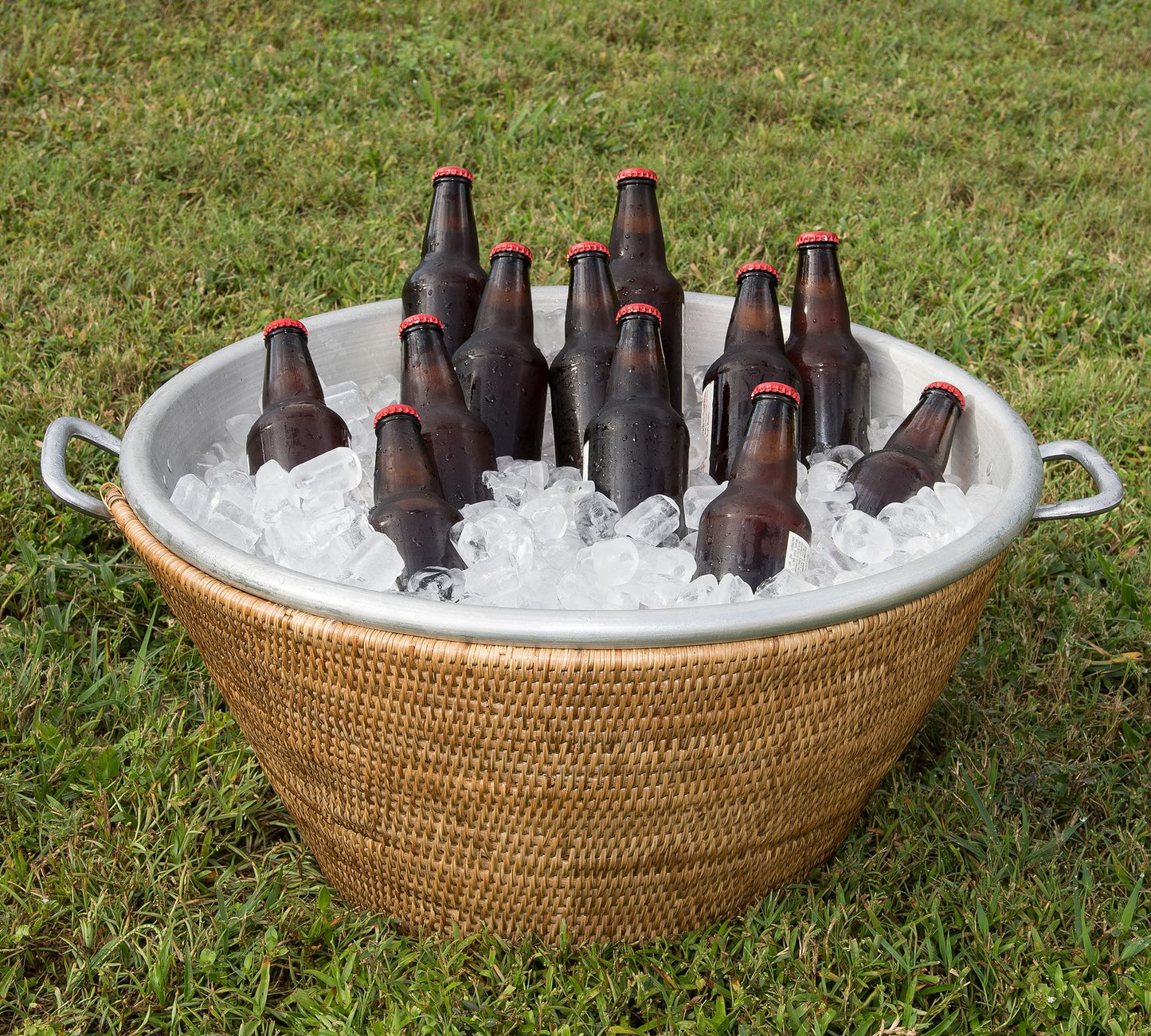 Handwoven Rattan Party Bucket